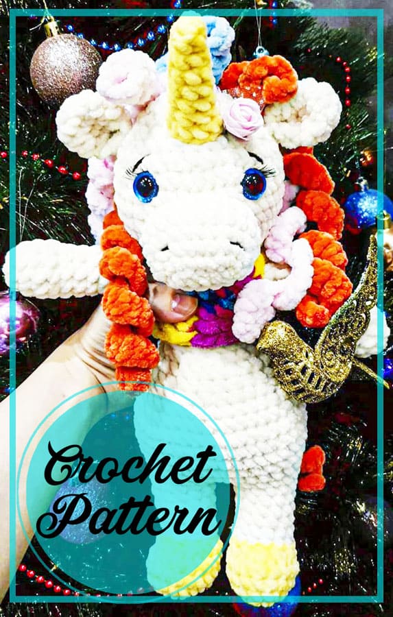 Cute unicorn amigurumi crochet free pattern