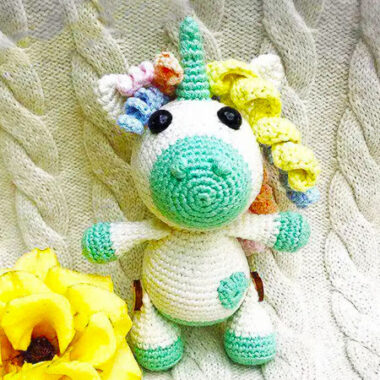 Baby Unicorn Malina Amigurumi Crochet PDF Free Pattern (1)