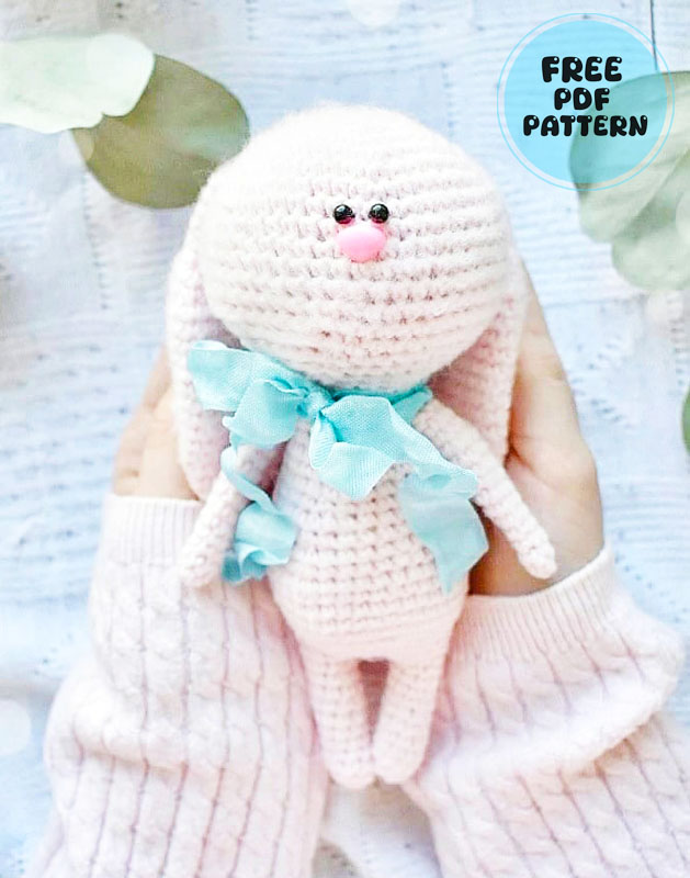 Harley the Spring Bunny Amigurumi Free Pattern (2)