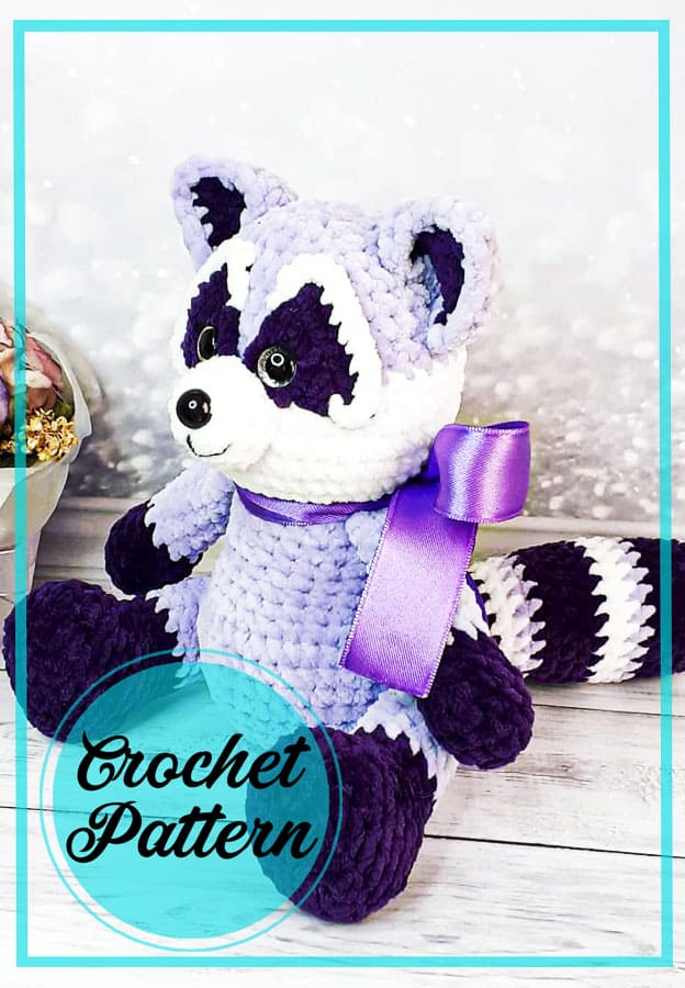 New Raccoon amigurumi free crochet pattern (1)