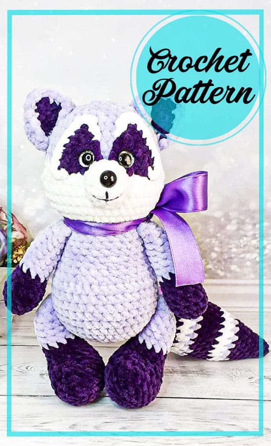 New Raccoon amigurumi free crochet pattern (2)