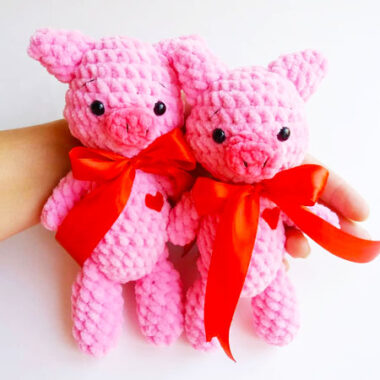 Willow the Pig for Beginners Crochet Free Pattern (1)