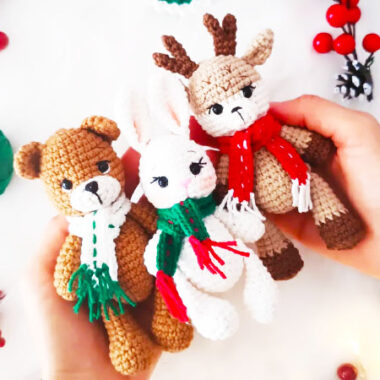 Amigurumi Deer Jossy for Christmas PDF Free Pattern (2)