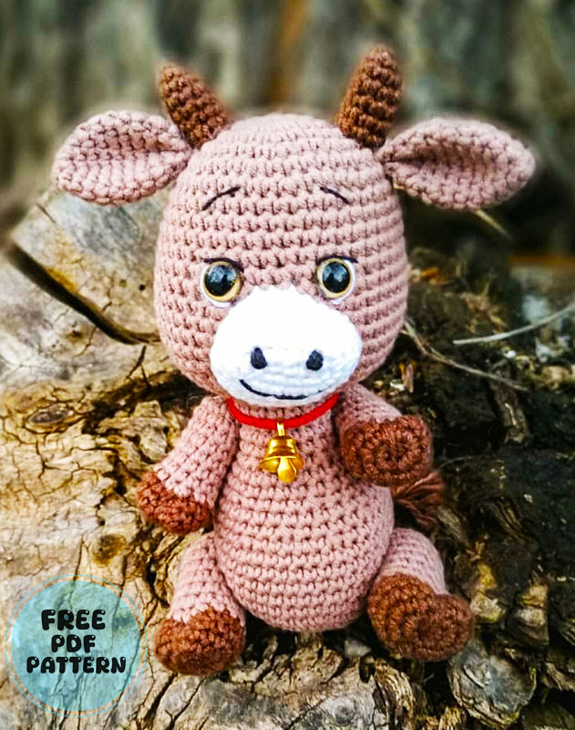 Amigurumi Mishy the Cow PDF Free Pattern (2)