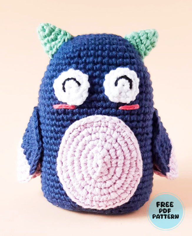 Mocho The Owl Amigurumi PDF Free Pattern (2)