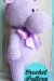 Purple Hippo Amigurumi free crochet pattern