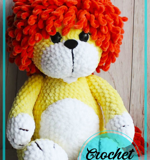 Velvet Lion Amigurumi free crochet pattern