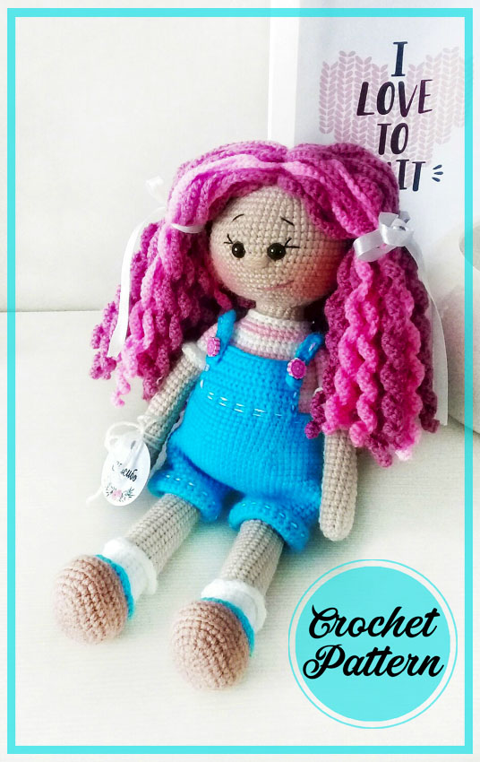 Lovely Girl Doll Amigurumi Free Crochet Pattern