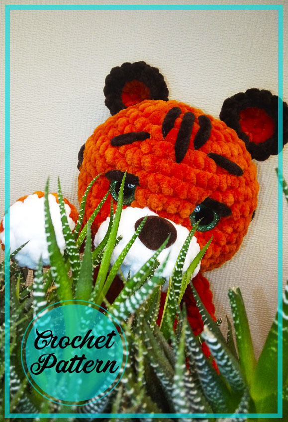 Lovely Plush Tiger Amigurumi Free Crochet Pattern