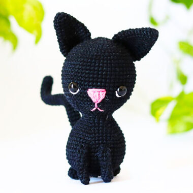 Amigurumi Black Cat Figaro PDF Free Pattern (1)
