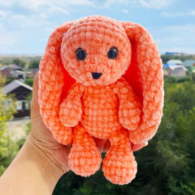 Amigurumi Molly the Plush Pink Bunny Pattern (1)