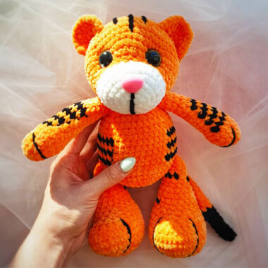 Amigurumi Simao the Plush Tiger Free PDF Pattern (2)