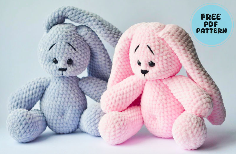 Chubby Bunny Lolly Amigurumi Free PDF Pattern (2)