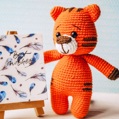 Hobbes the Baby Tiger Amigurumi PDF Free Pattern