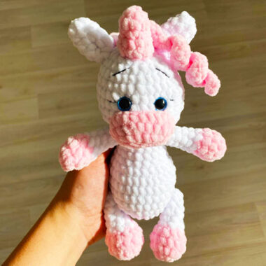 Julia the Little Plush Unicorn PDF Crochet Pattern (1)