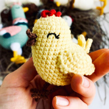 Little Chicken for Easter Amigurumi PDF Free Pattern (1)
