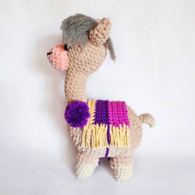 Llama Nursery Amigurumi PDF Crochet Free Pattern (1)