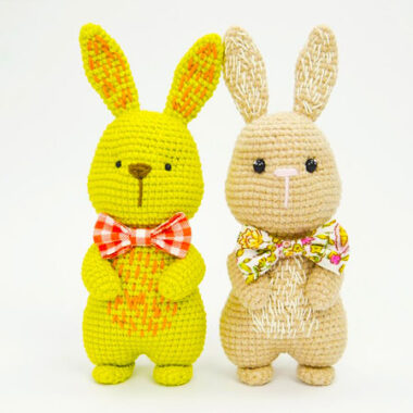 Luly the Easter Bunny Amigurumi Pattern for Beginners (1)
