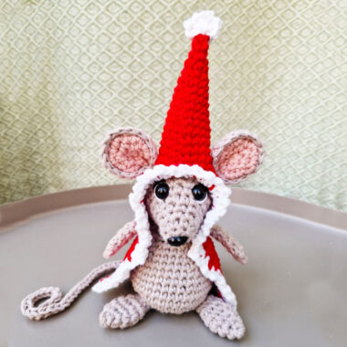 Mimi Christmas Mouse Amigurumi PDF Free Pattern (2)