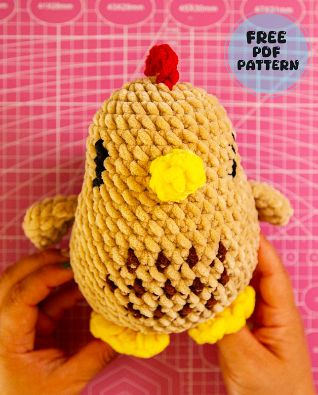 Peepers the Little Chick PDF Crochet Free Pattern (2)