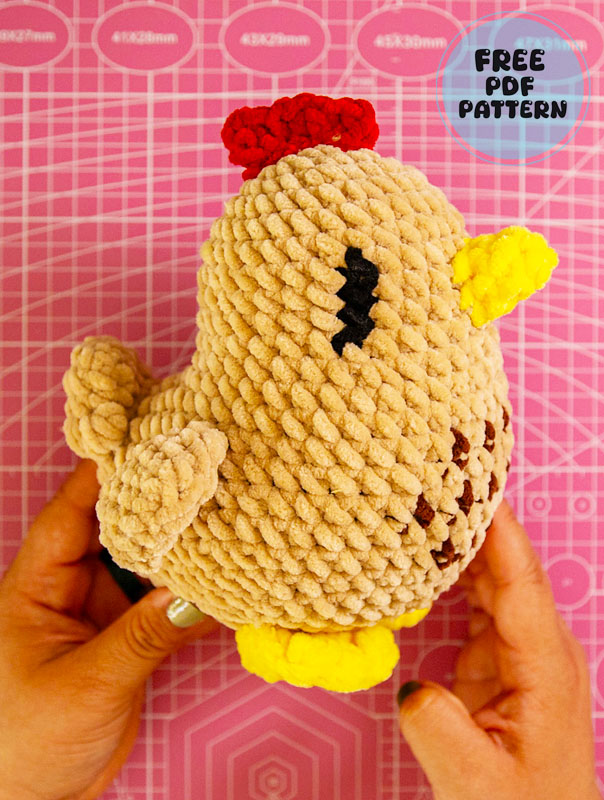 Peepers the Little Chick PDF Crochet Free Pattern (3)