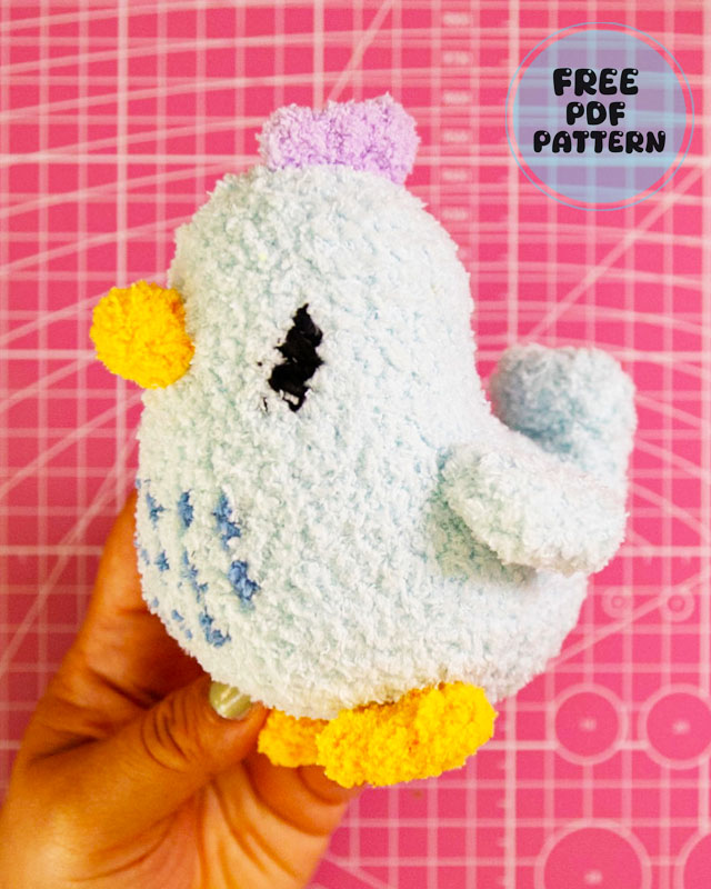 Peepers the Little Chick PDF Crochet Free Pattern (4)