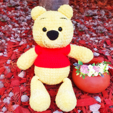 Winnie the Pooh Bear Amigurumi Free PDF Pattern (2)