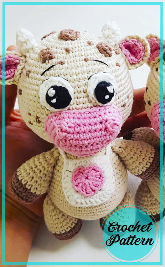 Mia Cow Amigurumi free crochet pattern