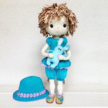 Amigurumi Little Bunny for Doll PDF Free Pattern (2)
