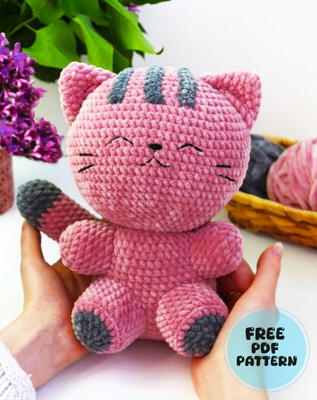 Amigurumi Plusha the Cute Cat Free PDF Pattern (2)