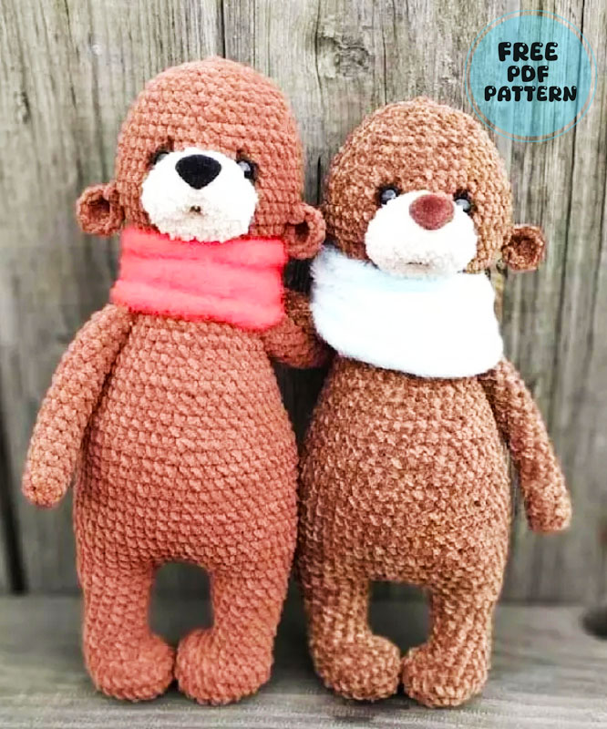 Amigurumi Suddy the Teddy Bear PDF Free Pattern (3)