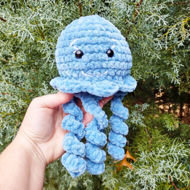 Baby JellyFish Amigurumi Free PDF Pattern (1)