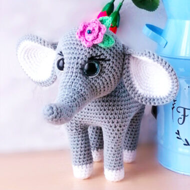 Enola the Elephant Amigurumi Free Pattern Step by Step (1)