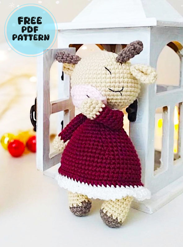 Jeana the Cow Amigurumi Free Pattern Step by Step (1)