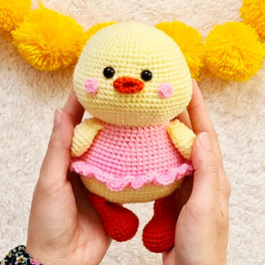 Little Easter Duck Amigurumi free PDF Pattern (2)