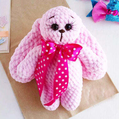 Rosie the Velvet Bunny Amigurumi PDF Pattern (1)