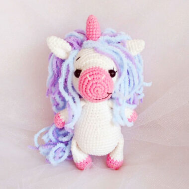 Stella the Little Unicorn Amigurumi Free PDF Pattern (1)