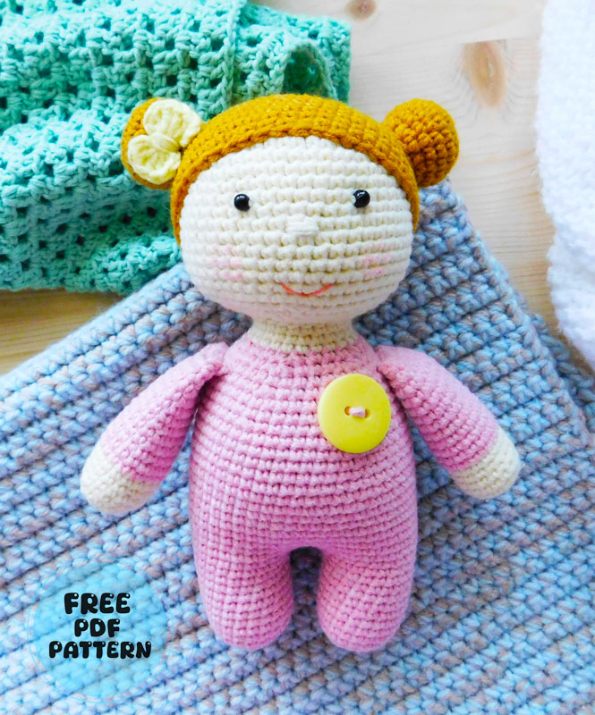 Stesha Basic Crochet Doll Free Pattern Step by Step (1)