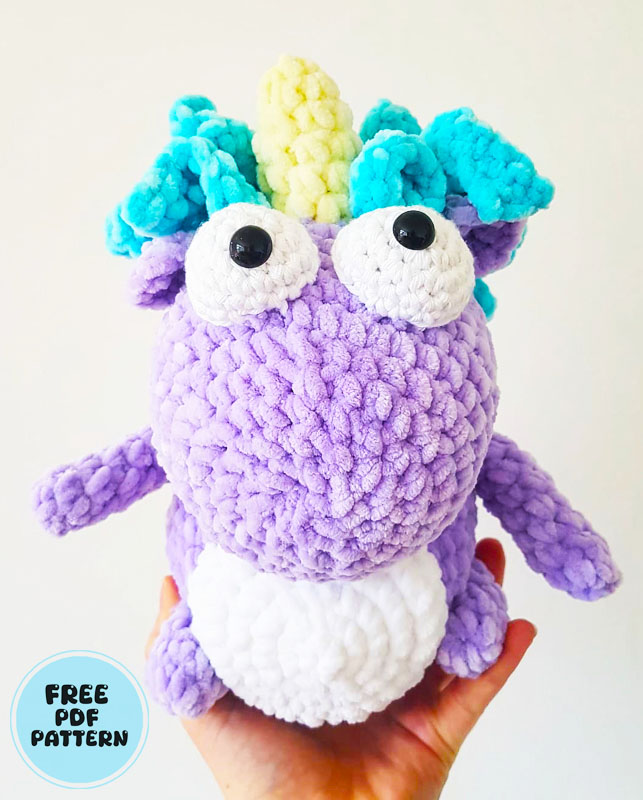 Whispper The Little Unicorn Amigurumi PDF Pattern (2)