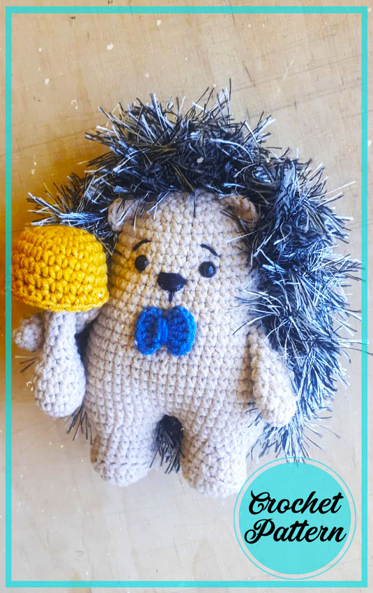 Baby Hedgehog Amigurumi PDF crochet free pattern