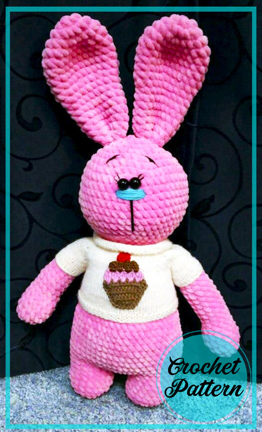 Marshmallow Bunny PDF Amigurumi Crochet Pattern
