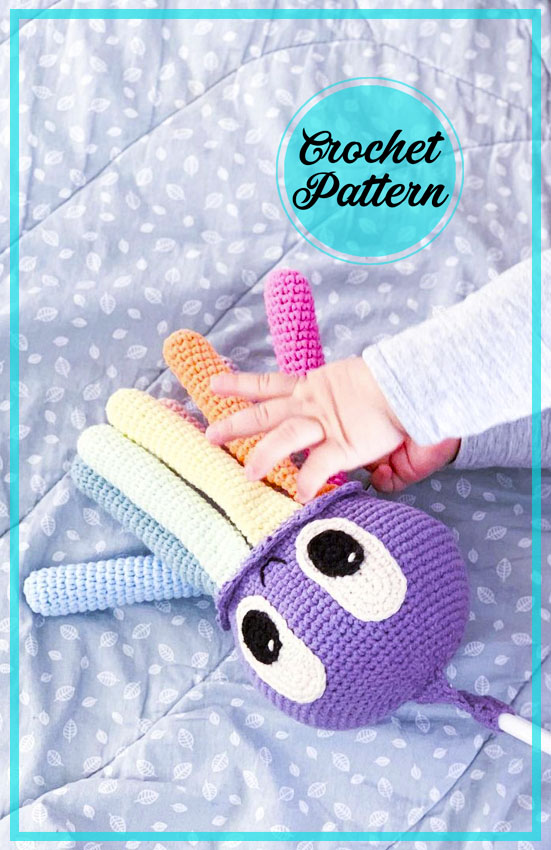 Nora Octopus Amigurumi free PDF crochet pattern 4