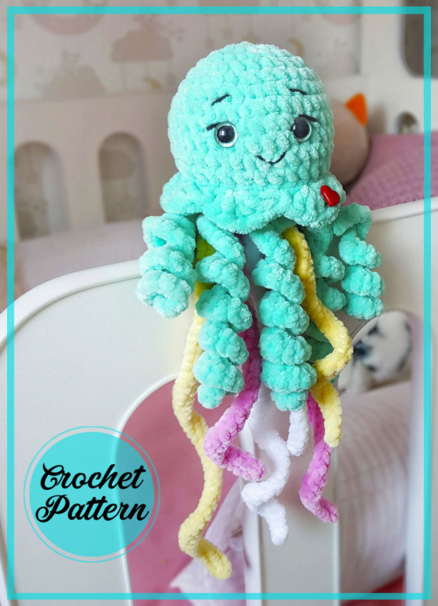 Cute Octopus Amigurumi Crochet Free PDF Pattern 4