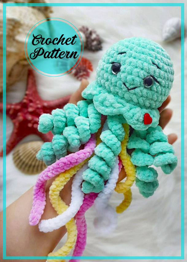 Cute Octopus Amigurumi Crochet Free PDF Pattern 