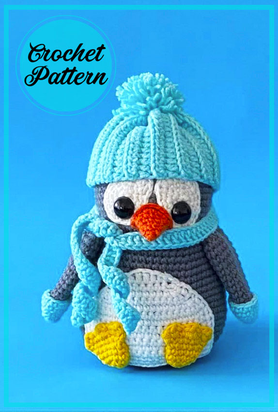 Crochet Penguin Amigurumi PDF Free Pattern 1
