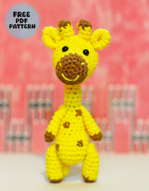 Little Giraffe Sammy Free PDF Crochet Pattern (2)