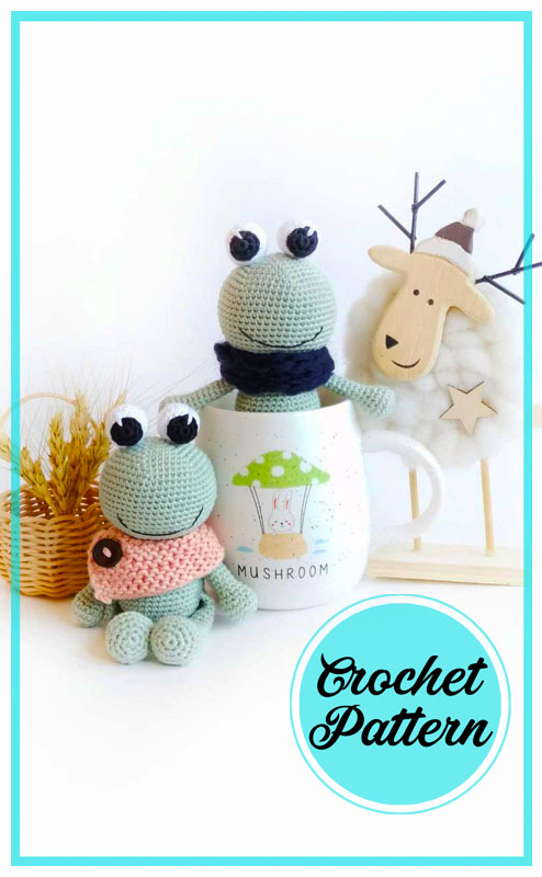 Little Lovely Frog Amigurumi PDF Crochet Pattern 3