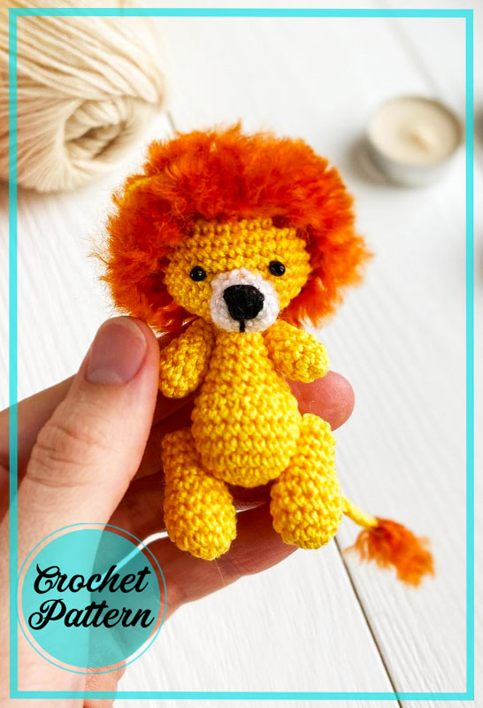 Little Lion Amigurumi Free PDF Crochet Pattern 4