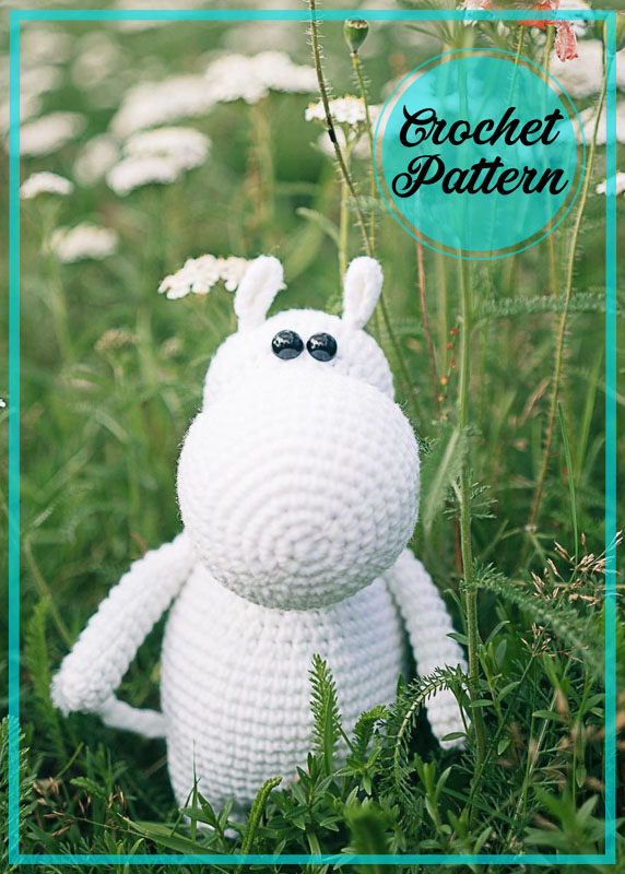 Moomin Amigurumi Free PDF Crochet Pattern