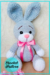 Plush Velvet Bunny Amigurumi PDF Free Crochet Pattern 5